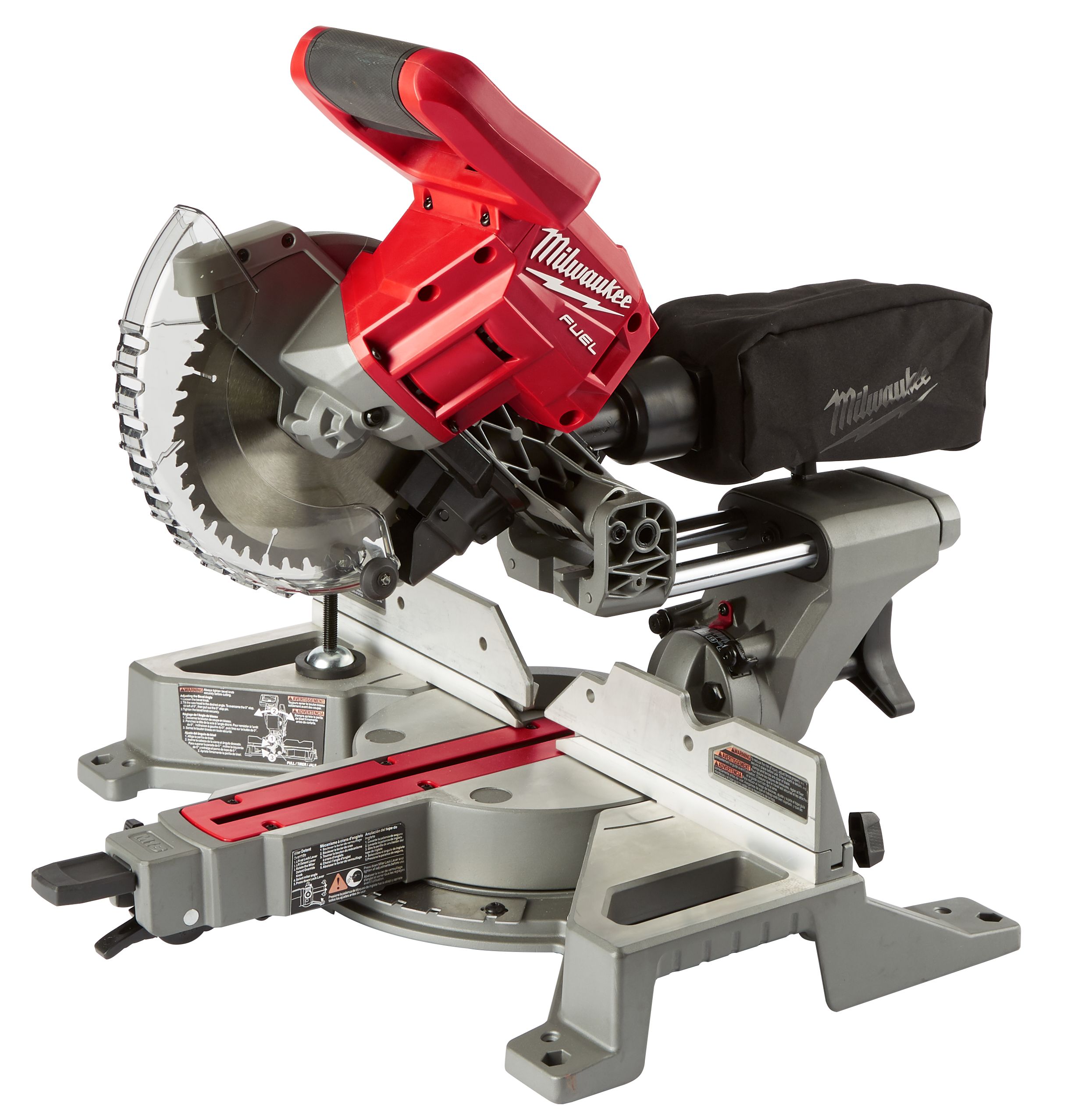 M18 FUEL 18 Volt Lithium-Ion Cordless 7-1/4 in. Dual Bevel Sliding Compound Miter Saw - Tool Only