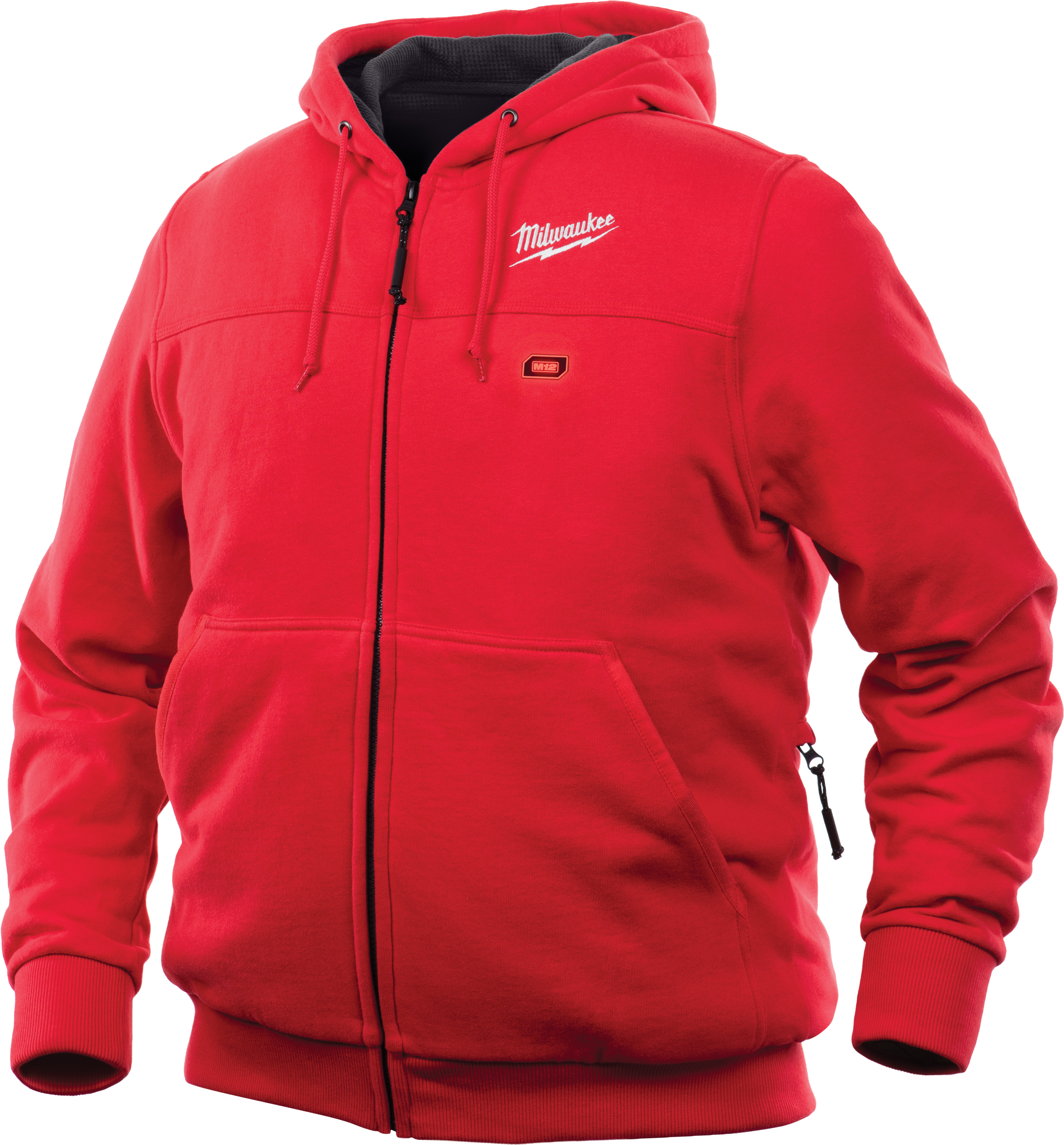 Men's Small M12 12-Volt Lithium-Ion Cordless Red Heated Hoodie Kit