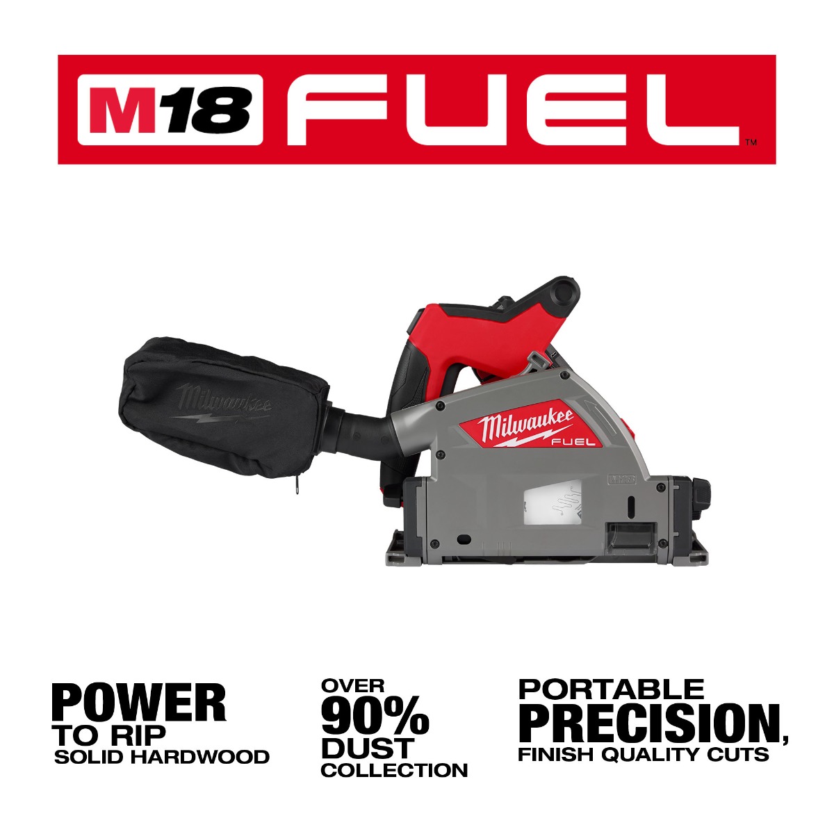 M18 FUEL 18 Volt Lithium-Ion Brushless Cordless 6-1/2 in. Plunge Track Saw Kit