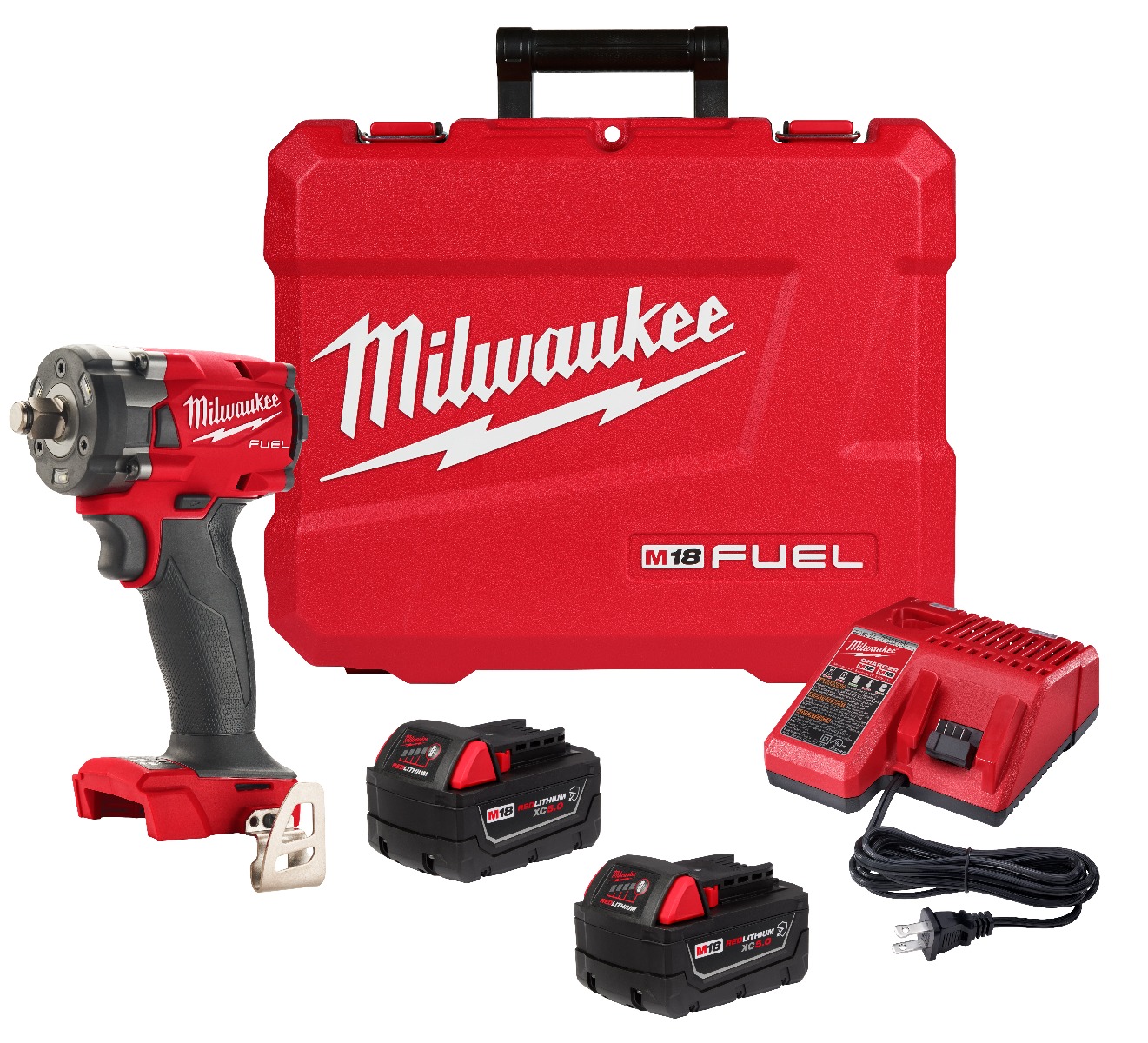 M18 FUEL™ 1/2 " Compact Impact Wrench w/ Friction Ring Kit