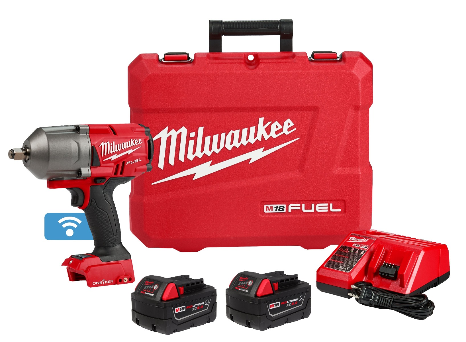 M18 FUEL™ w/ ONE-KEY™ High Torque Impact Wrench 1/2" Friction Ring Kit