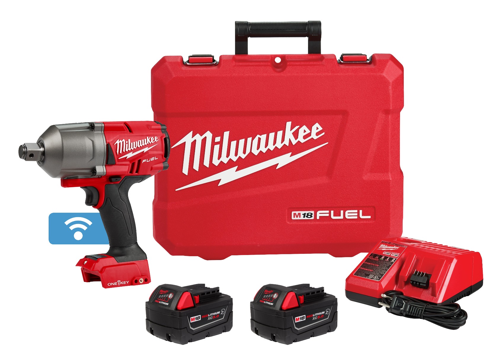 M18 FUEL™ w/ ONE-KEY™ High Torque Impact Wrench 3/4" Friction Ring Kit