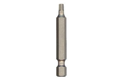 2-Inch Length Full Hex R3, Number 3 Square Recess Power Bit, Gray (10 PK)