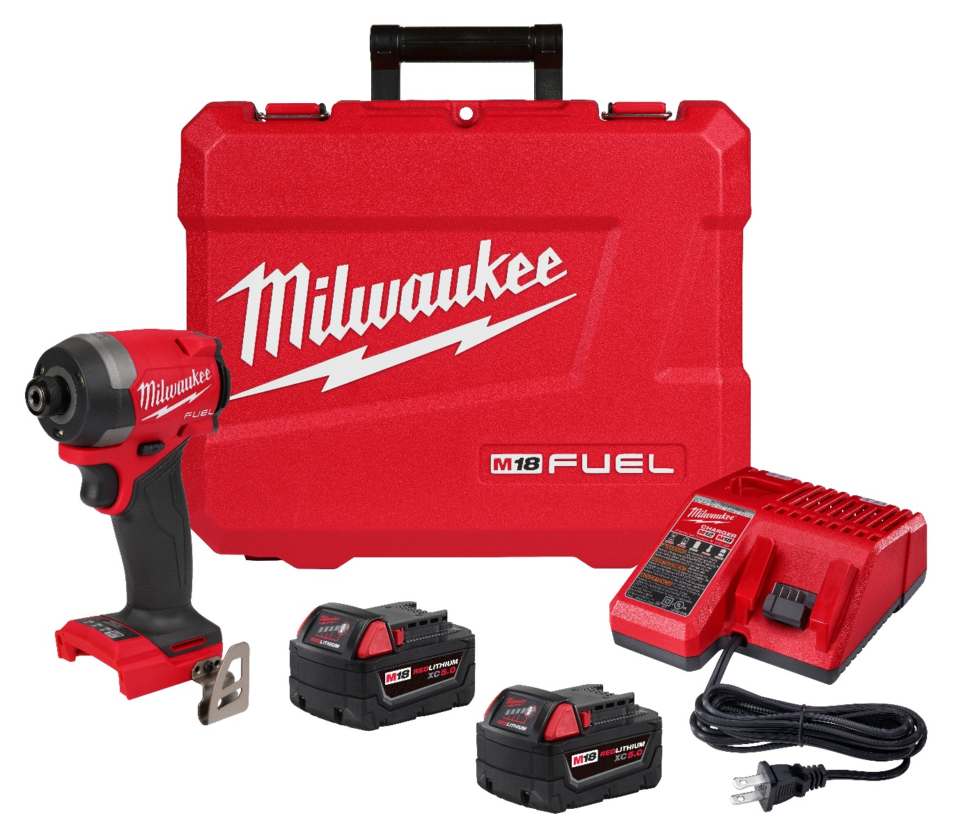 Milwaukee M18 FUEL™ 1/4" Hex Impact Driver Kit