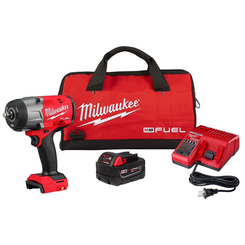 Milwaukee 2967-21B M18 FUEL™ 1/2" High Torque Impact Wrench w/ Friction Ring Kit