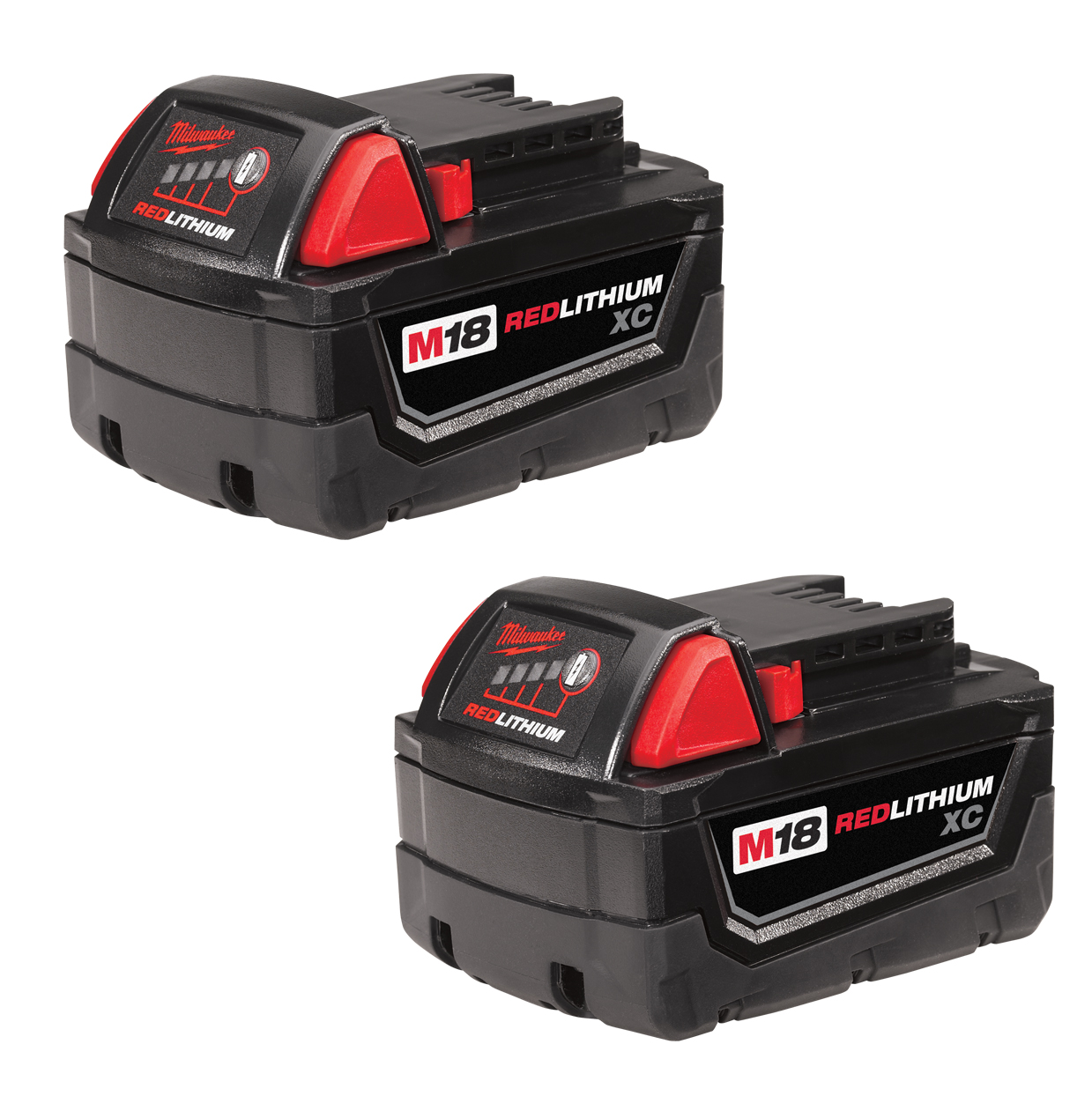 M18 18 Volt Lithium-Ion REDLITHIUM XC Extended Capacity XC3.0 Battery Pack - 2 Pack