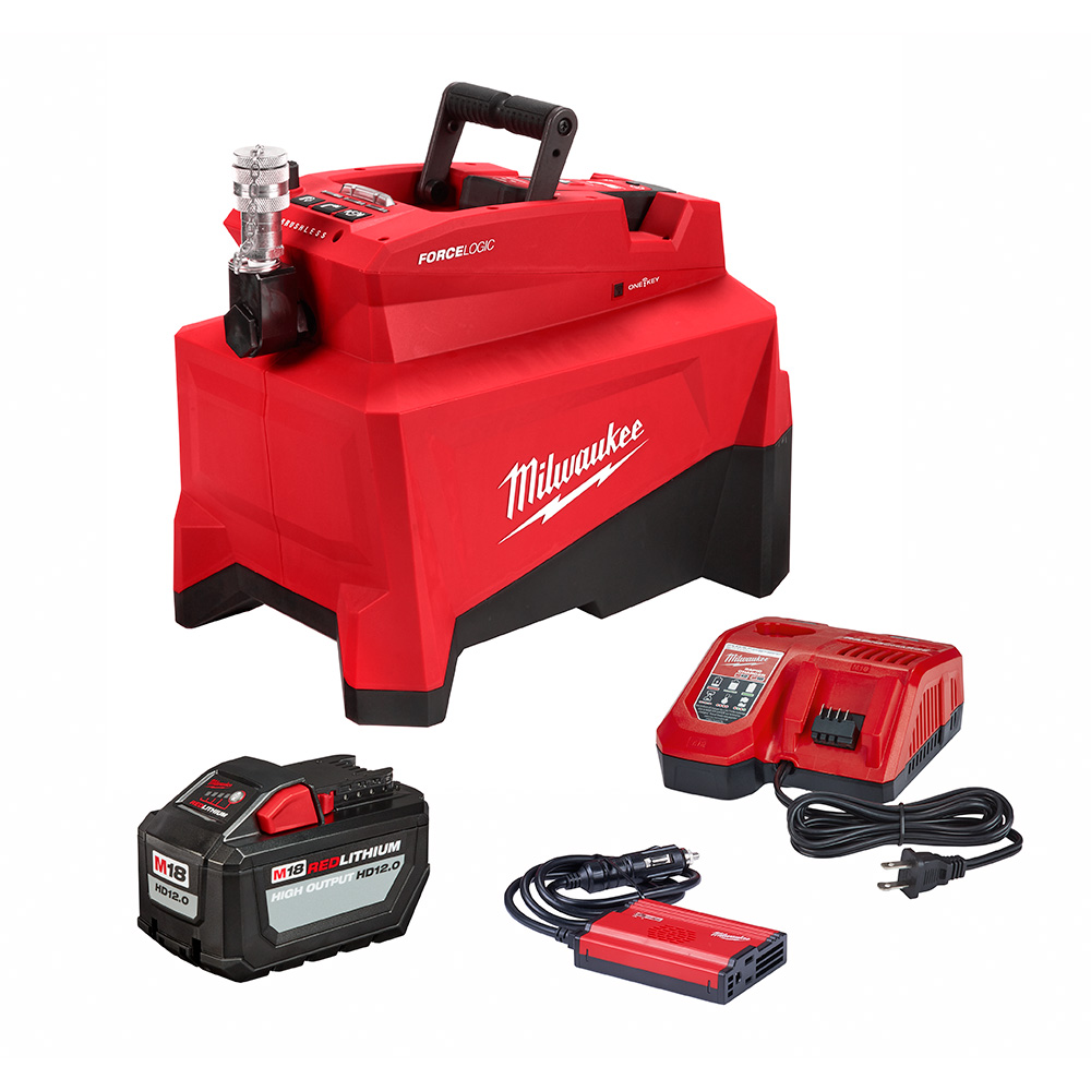 M18 18 Volt Lithium-Ion Cordless Force Logic 1000PSI Hydraulic Pump Kit