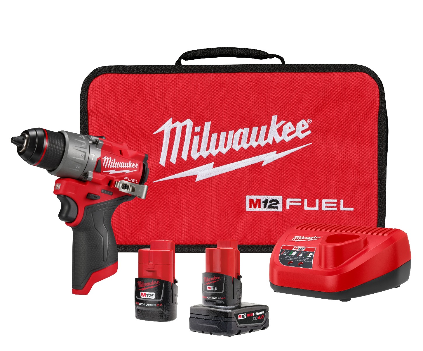 M12 FUEL™ 1/2" Hammer Drill/Driver Kit