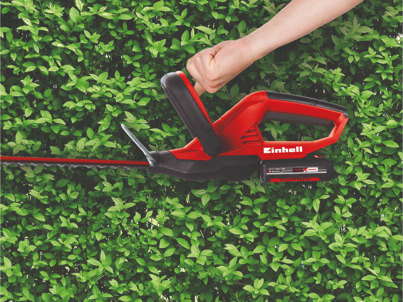 EINHELL 18V 20” Cordless Hedge Trimmer Kit (with 2.0 Ah battery & charger)