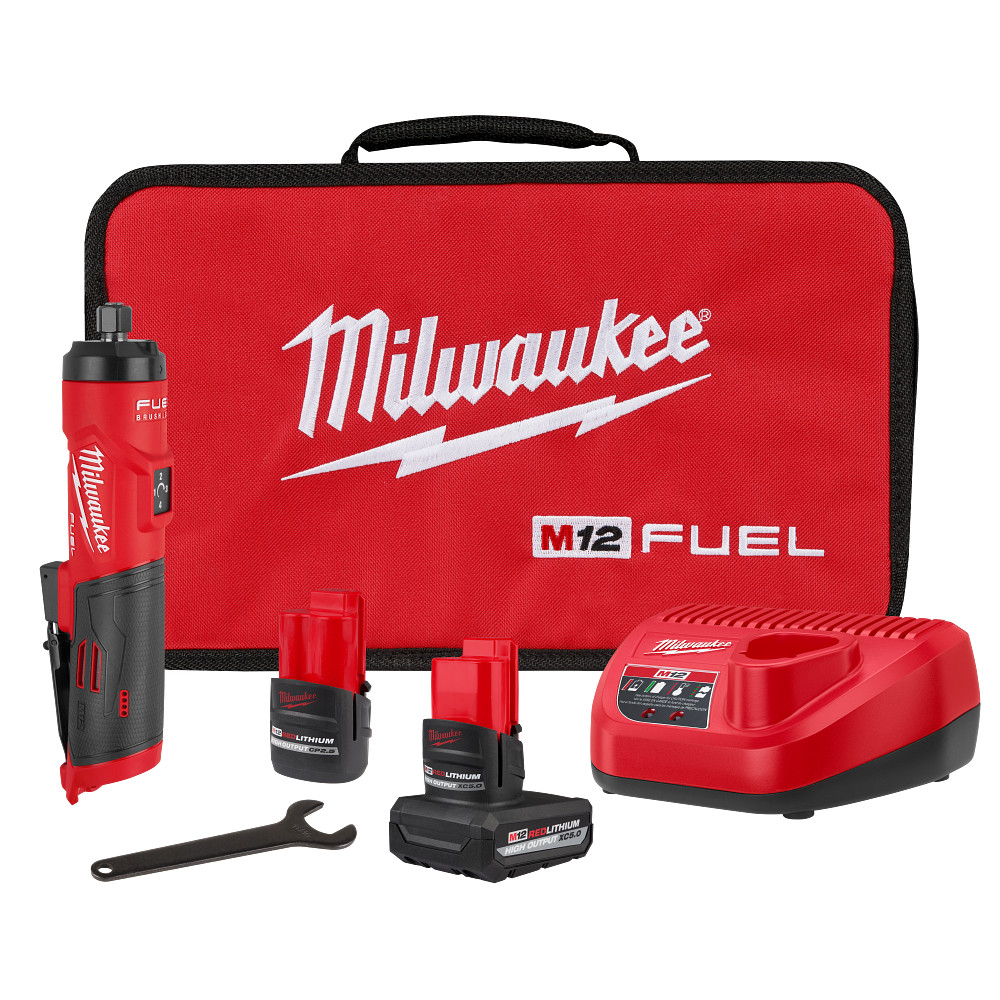 M12 FUEL™ 1/4" Straight Die Grinder Kit