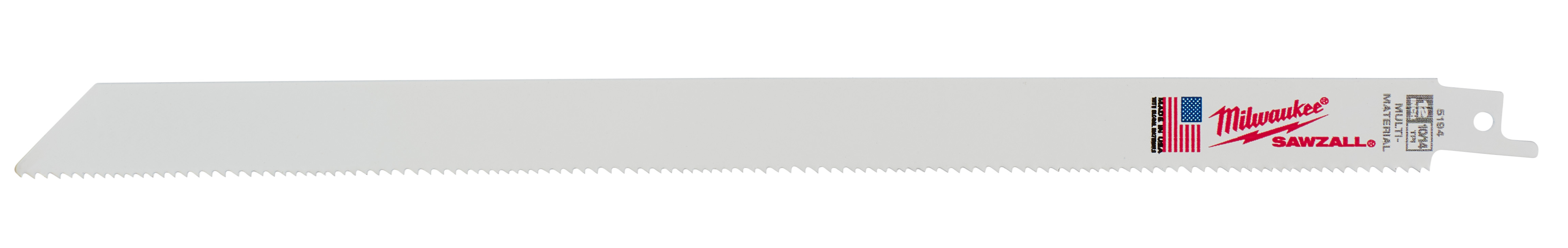 12 in. 10/14 TPI SAWZALL Blades - 5 Pack