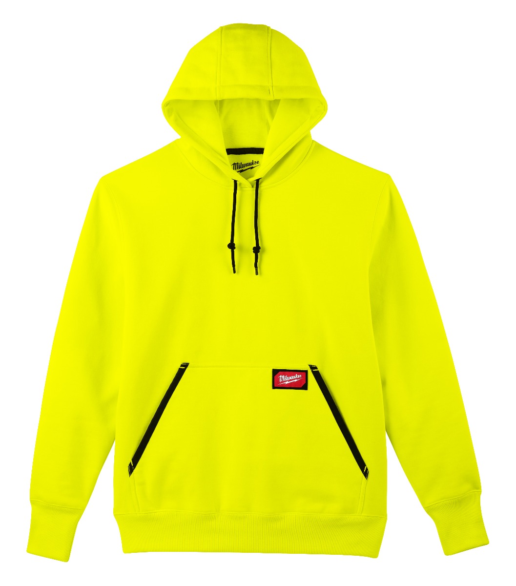 HEAVY DUTY PULLOVER HOODIE - HIGH VISIBILITY