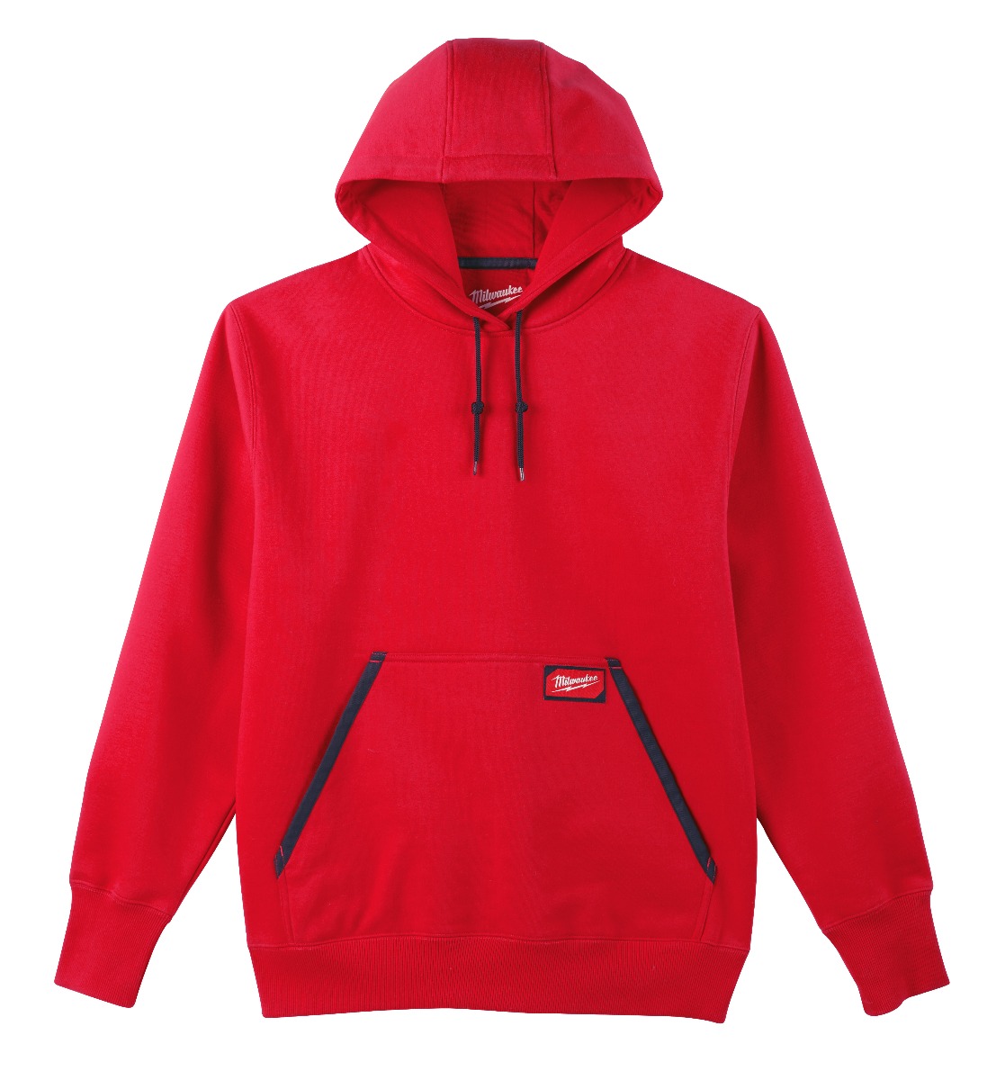 HEAVY DUTY PULLOVER HOODIE - RED