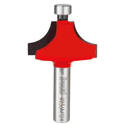 1/2" Radius Beading Bit with Steel Pilot with 3/8" Shank 