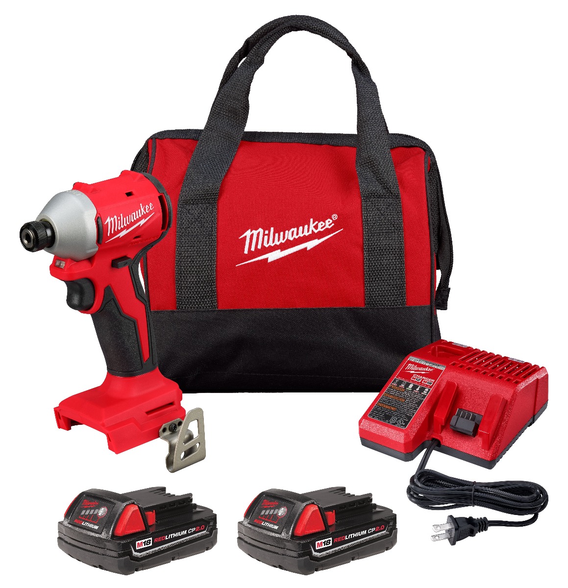 M18™ Compact Brushless 1/4" Hex Impact Driver Kit