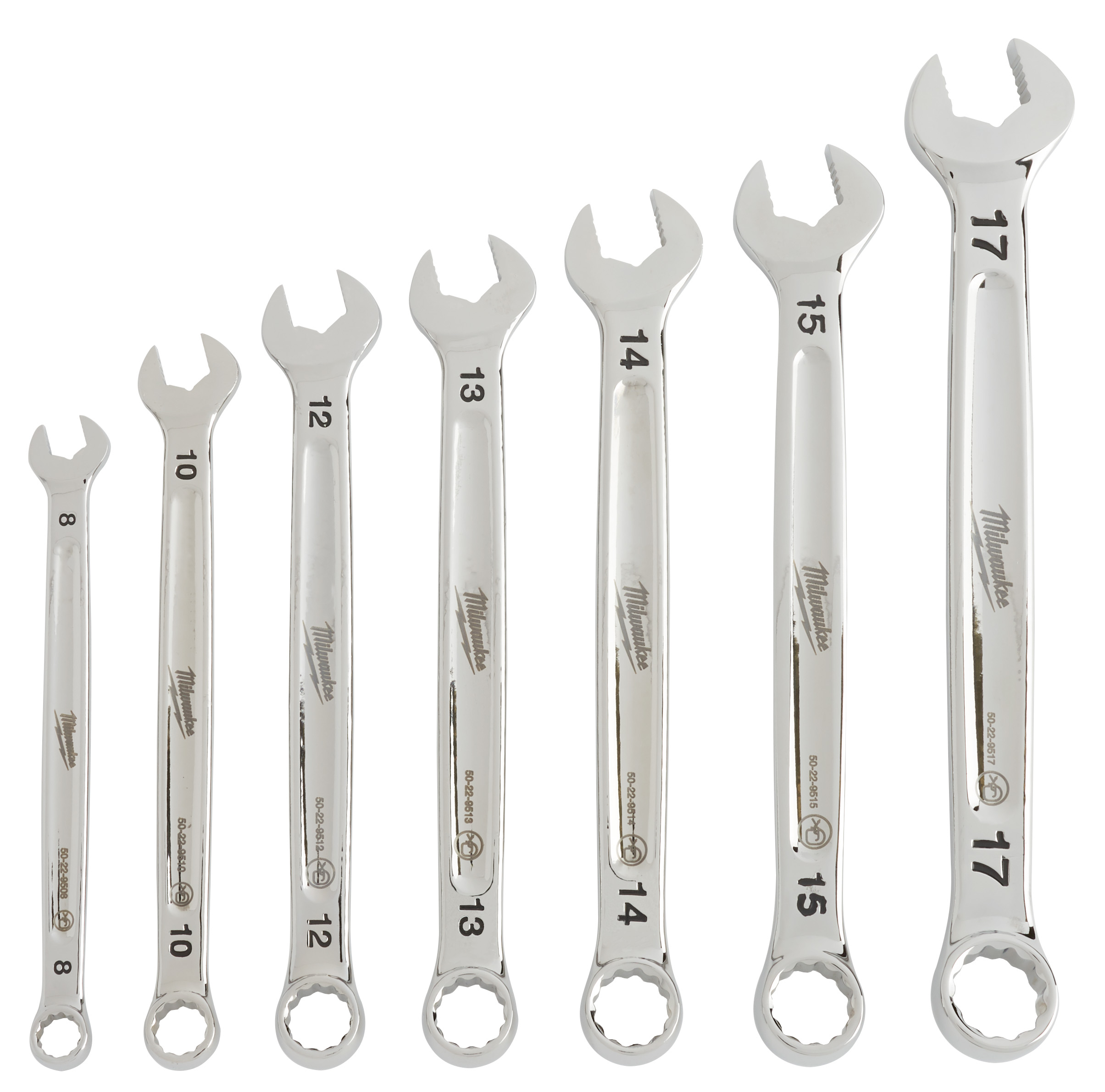 7-Piece Combination Wrench Set - Metric