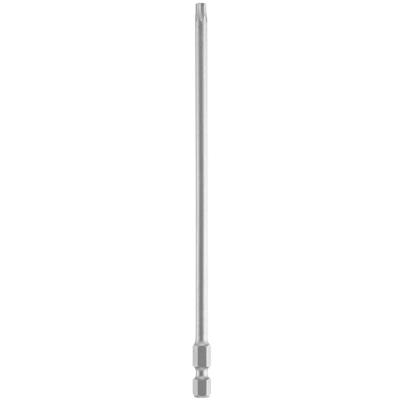 T25 Torx Power Bit, 6-Inch Length, Extra Hard (10PK)