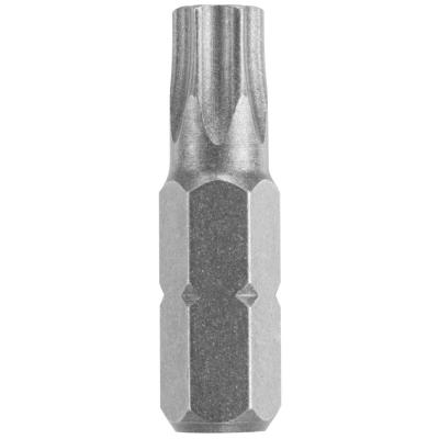 Extra Hard 1 In. Torx® Security insert bit, T30H point (10PK)