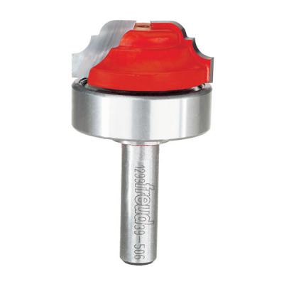 1-3/8" (Dia.) Top Bearing Classical Cove & Bead Groove with 3/8" Shank 