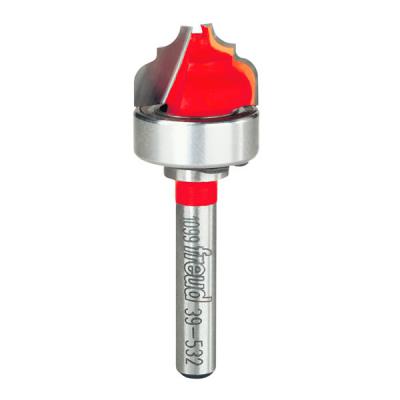 1/8" Radius Top Bearing Cove & Bead Groove Bit