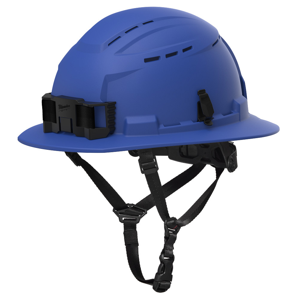BOLT™ Blue Full Brim Vented Safety Helmet – Type 2, Class C