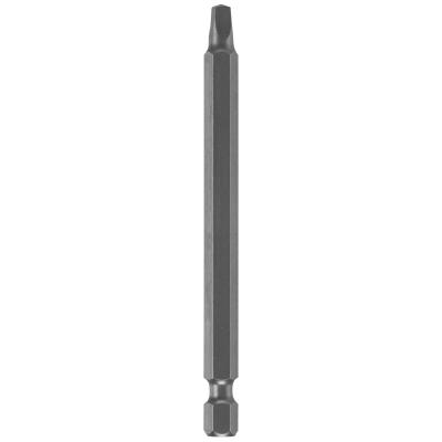  6 In. Extra Hard Square Power Bit, R1 Point (10PK)