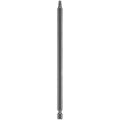 Number 2 Square Recess Power Bit, 6-Inch, Extra Hard (10PK)