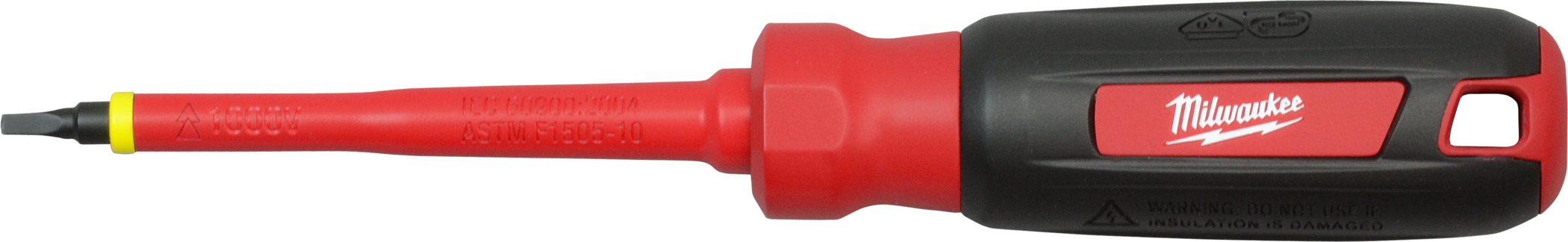 #2 Square - 4 in. 1000 V Insulated Screwdriver