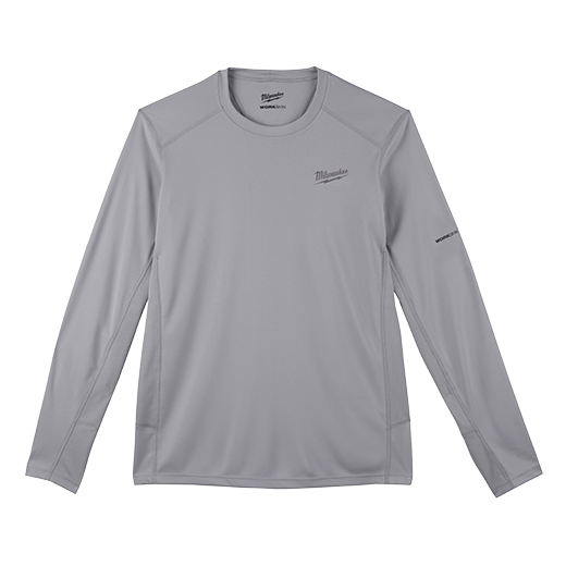 WORKSKIN™ LIGHTWEIGHT PERFORMANCE LONG SLEEVE SHIRT - GRAY