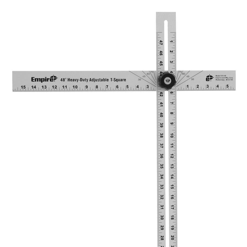 48'' HEAVY-DUTY ADJUSTABLE T-SQUARE