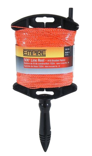 250" Orange Twisted Line With Reel