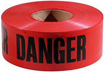 200' x 3'' DANGER PELIGRO BARRICADE TAPE