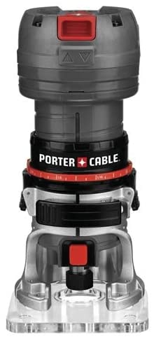 PORTER-CABLE PCE6435 5.6-Amp Variable Speed 1/4-Inch Laminate Trimmer