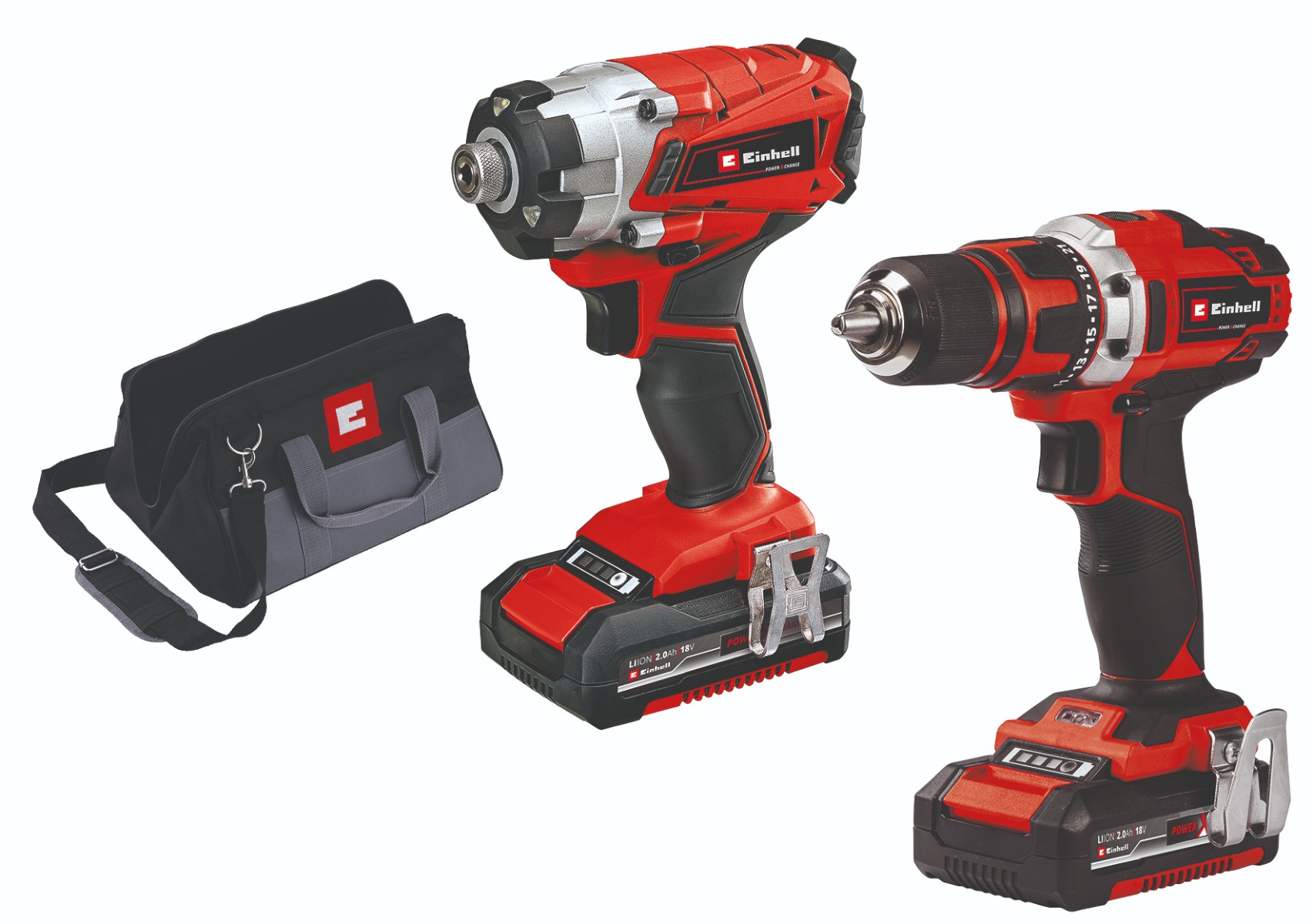 18V Cordless 1/2” Drill/Driver & 1/4” Impact Kit 