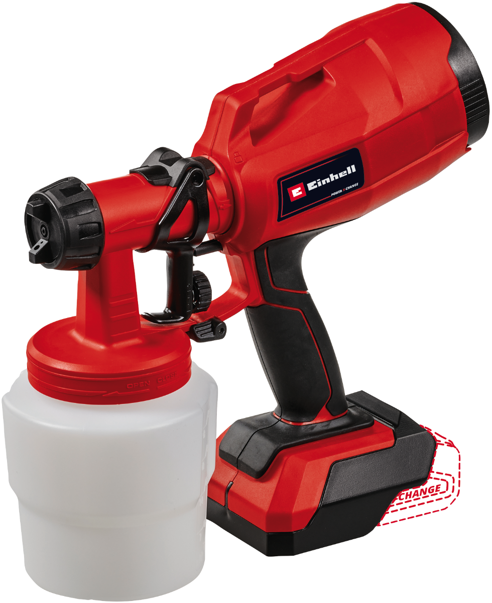 18V Cordless HVLP Handheld Paint Sprayer