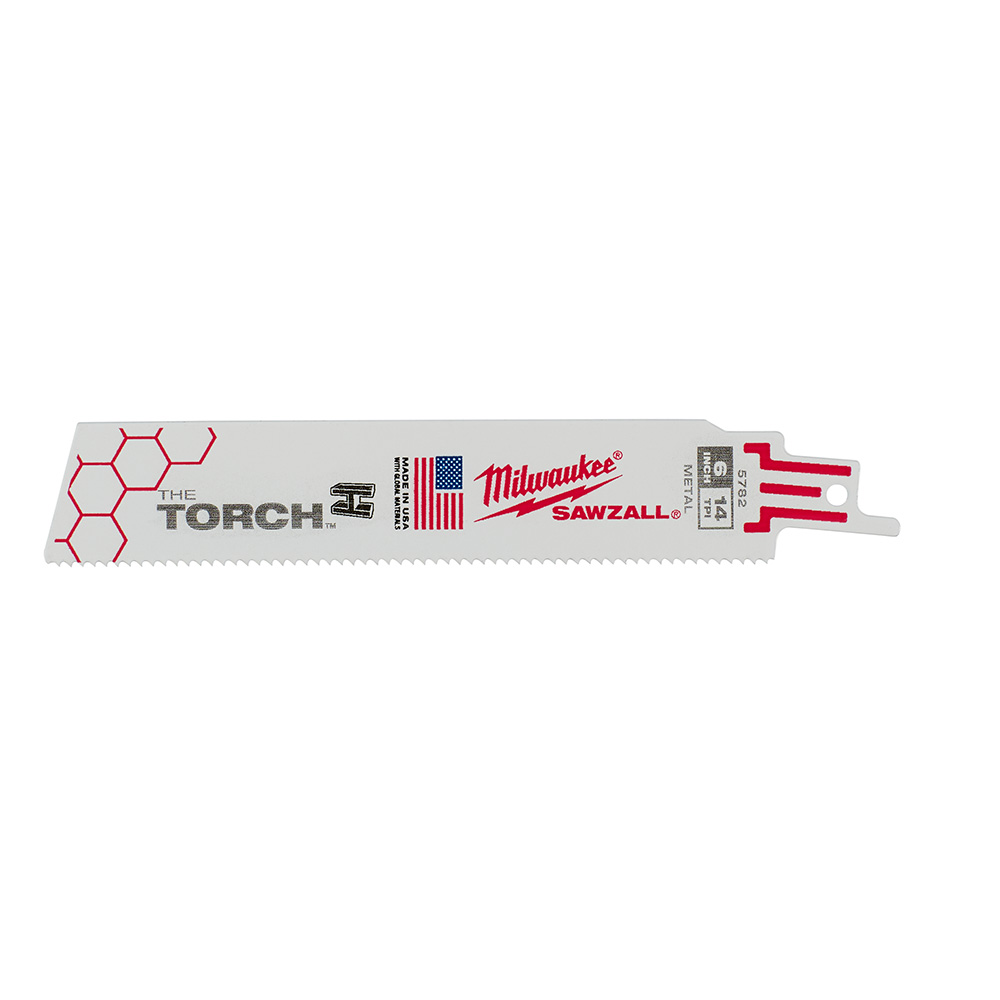 6 in. 14 TPI THE TORCH SAWZALL Blade - 25 Pack