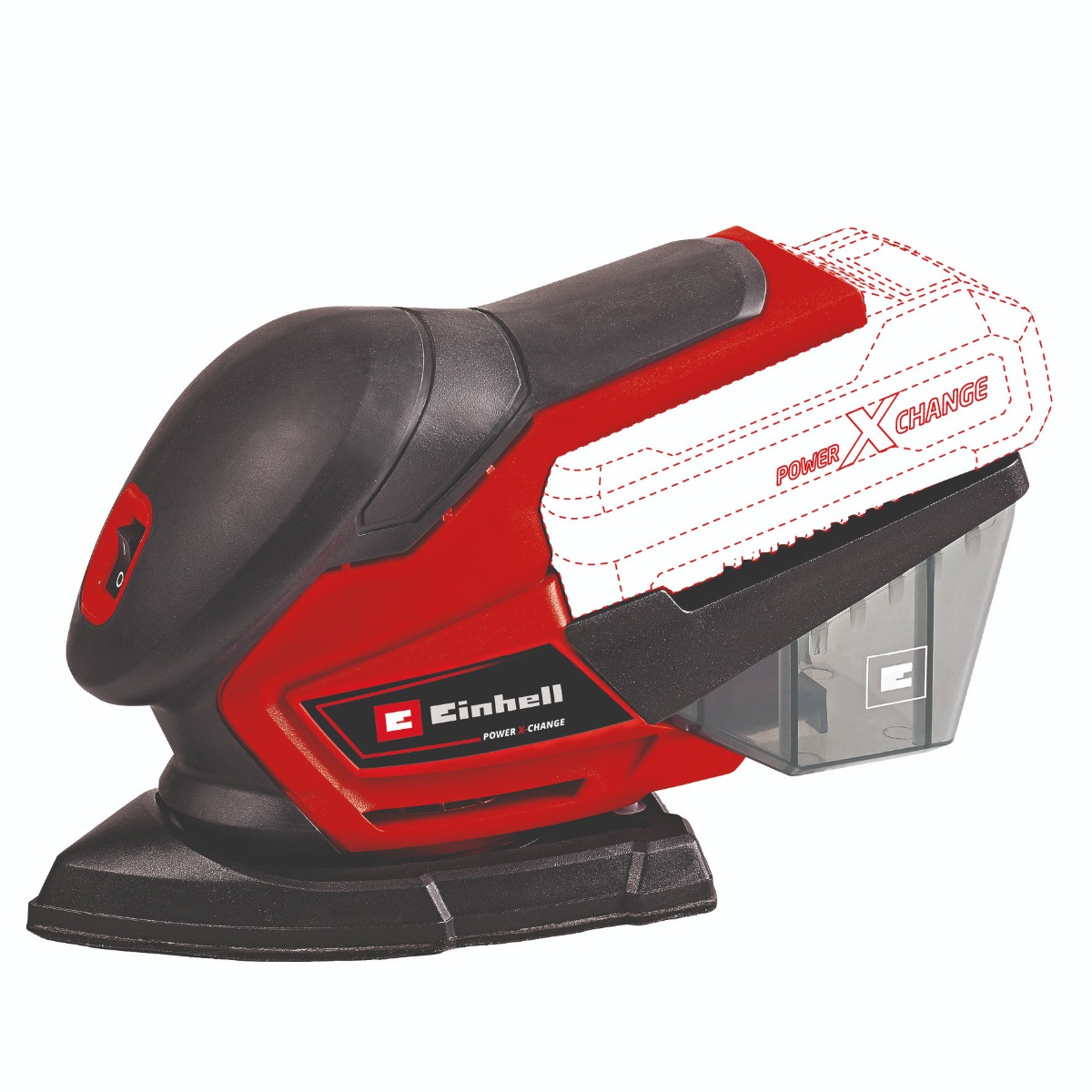 18V Cordless Palm Detail Sander - TE-OS 18/150 Li