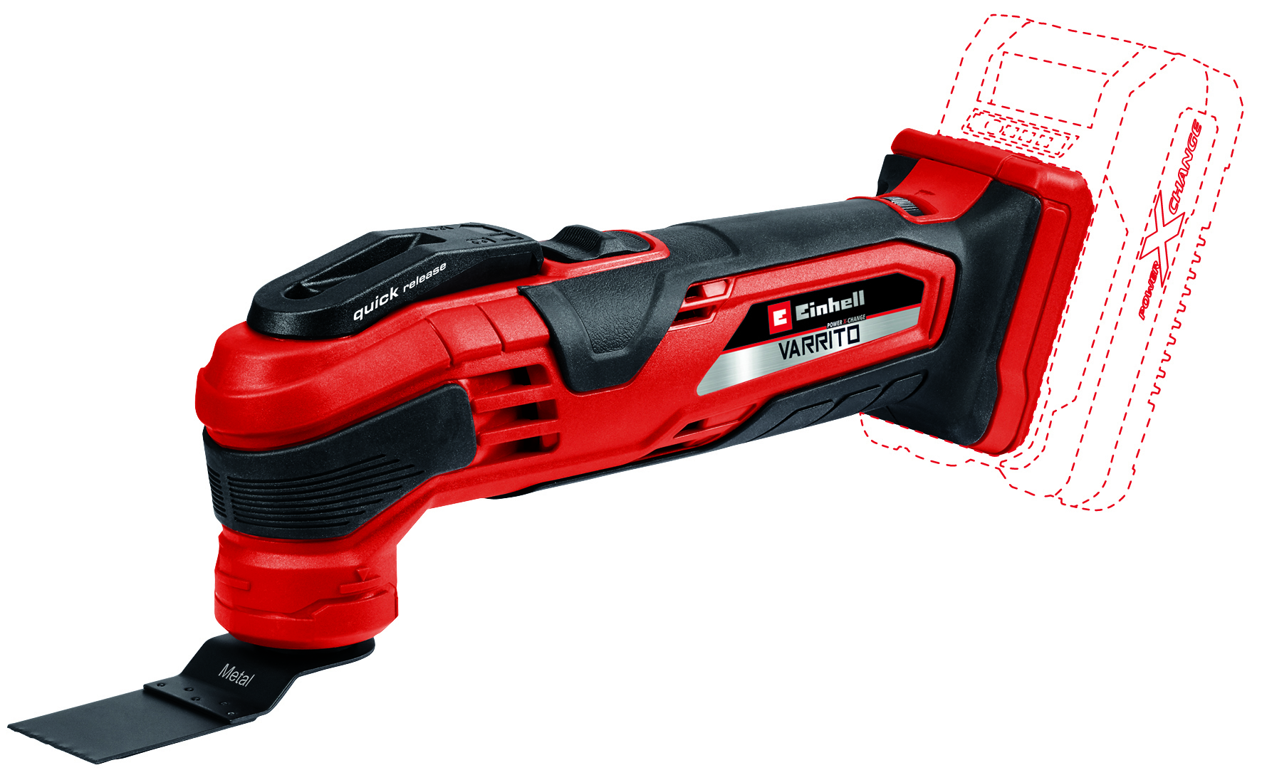 18V Cordless Oscillating Multi-Tool - Varrito - Solo