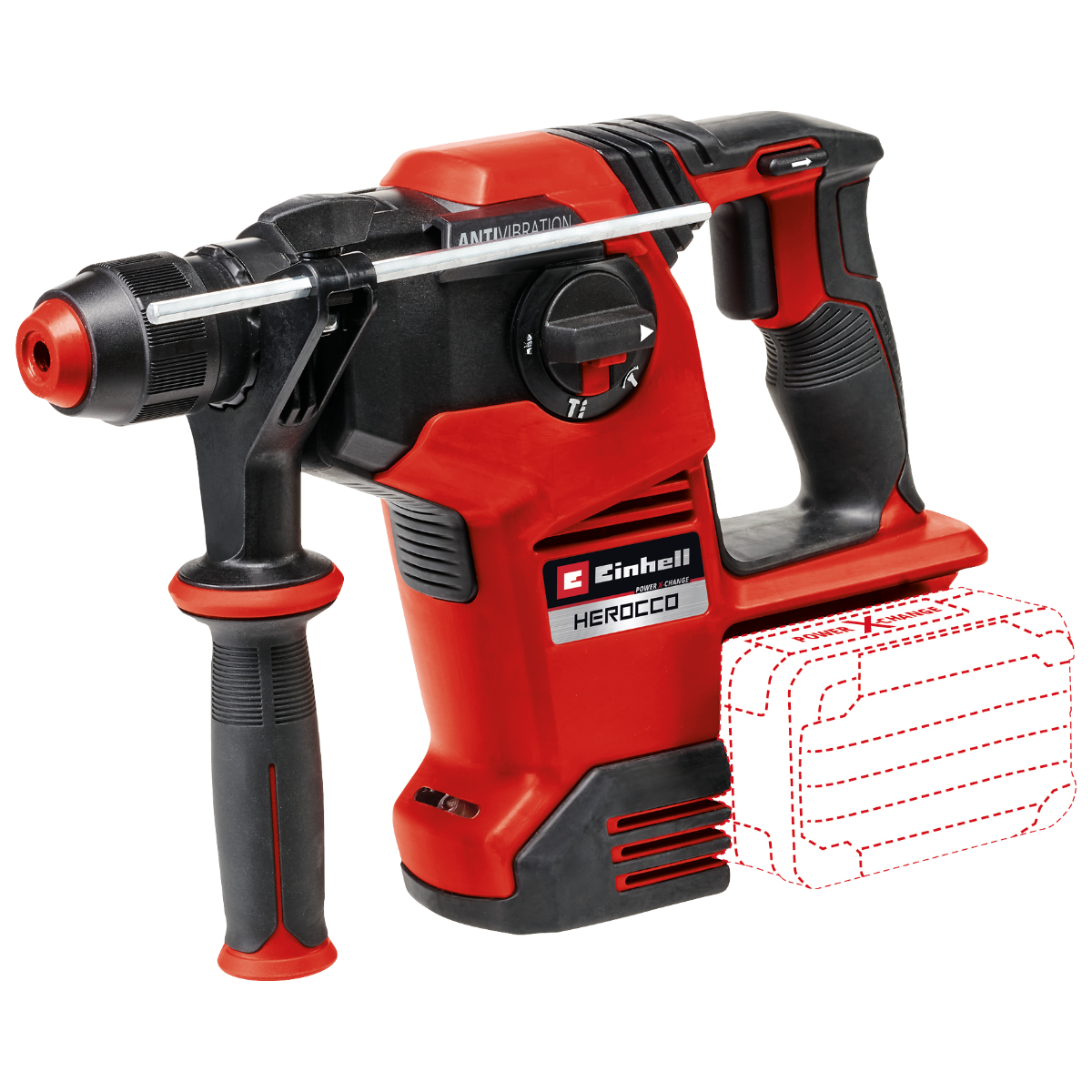 HEROCCO 36/28 Li BL - 36V 1" SDS-Plus Cordless Rotary hammer