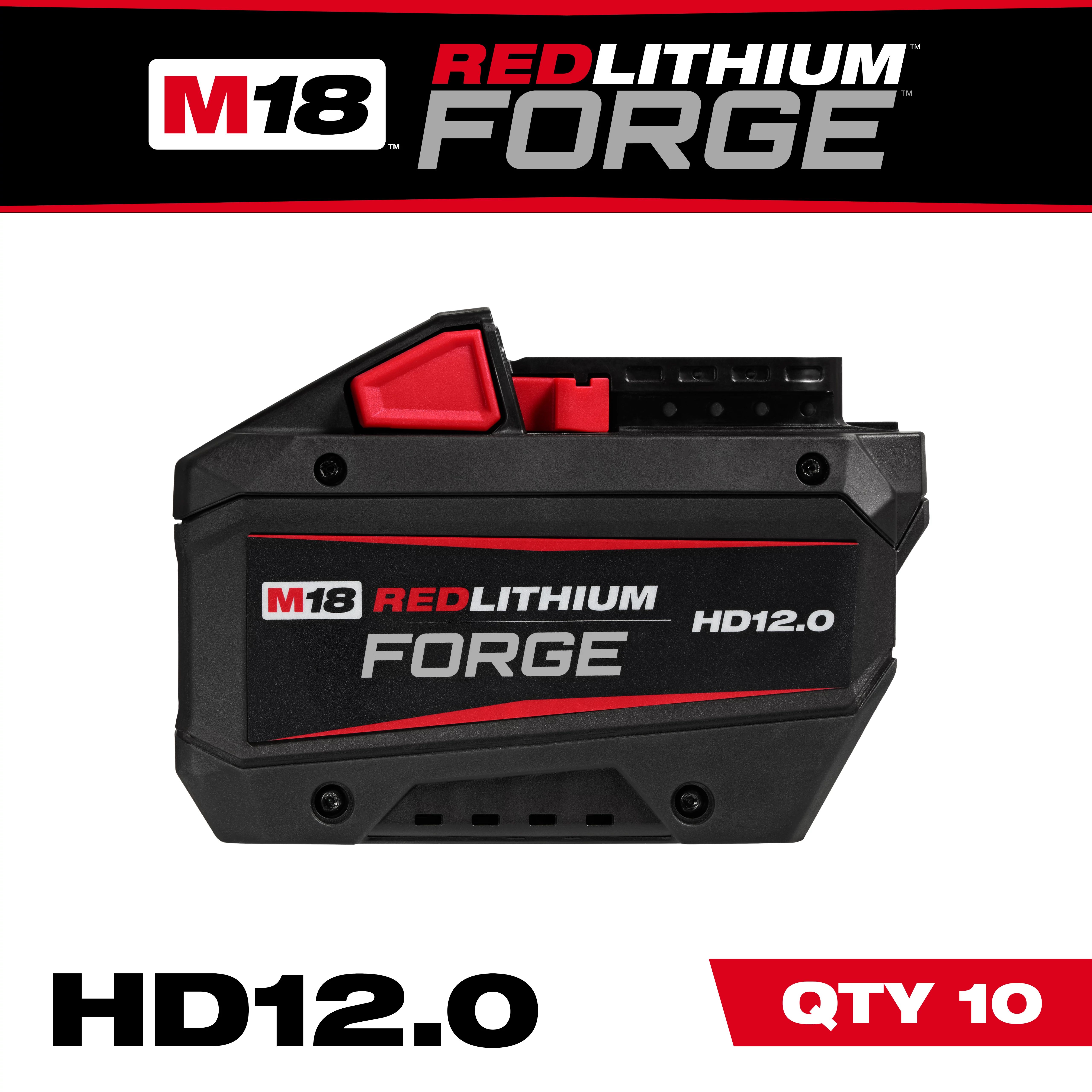 M18™ REDLITHIUM™ FORGE™ HD12.0 Battery (10 Pk)