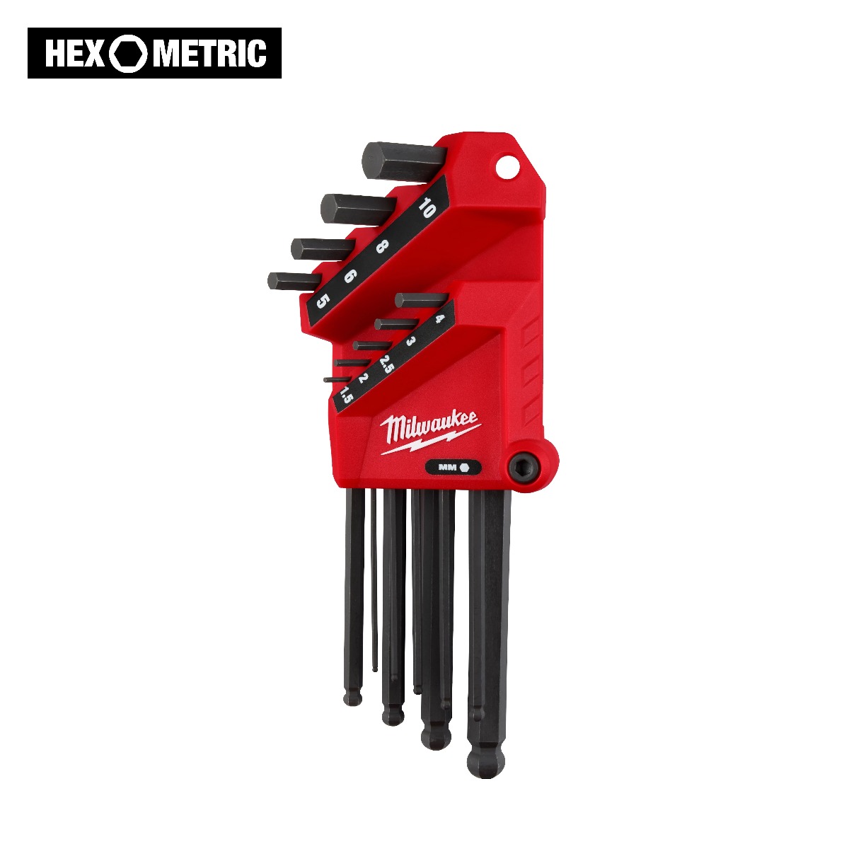 9-Key Ball End L-Key Set - Metric