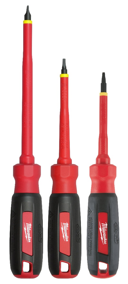 Milwaukee 3 PC 1000V Insulated Screwdriver Set