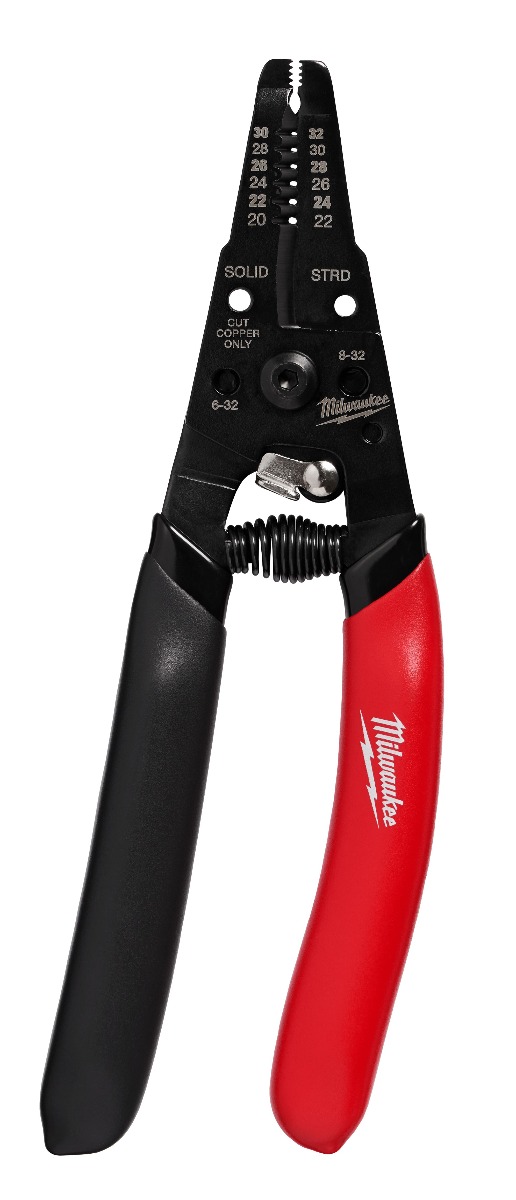 20-32 AWG Low Voltage Dipped Grip Wire Stripper & Cutter