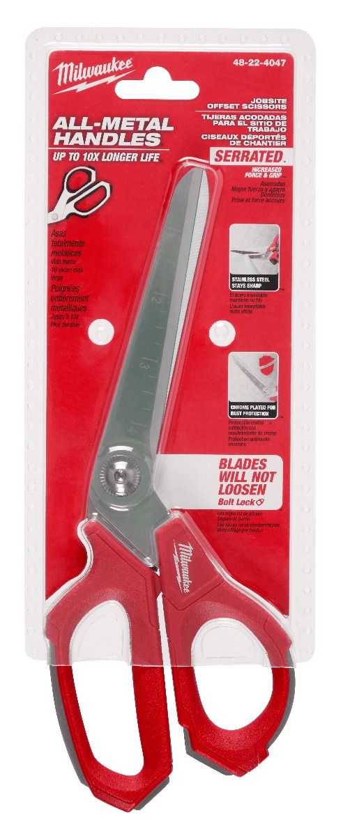 Milwaukee Jobsite Offset Scissors