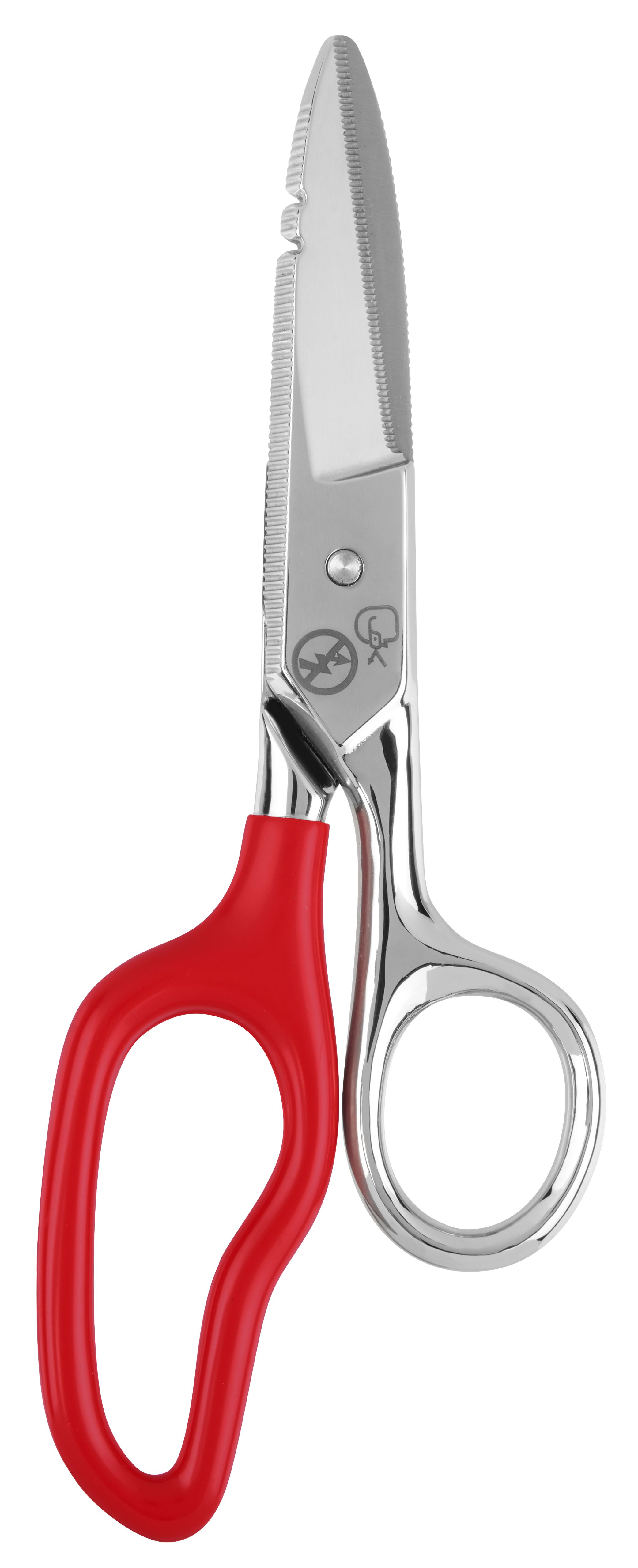 Electrician Scissors with Extended Handle