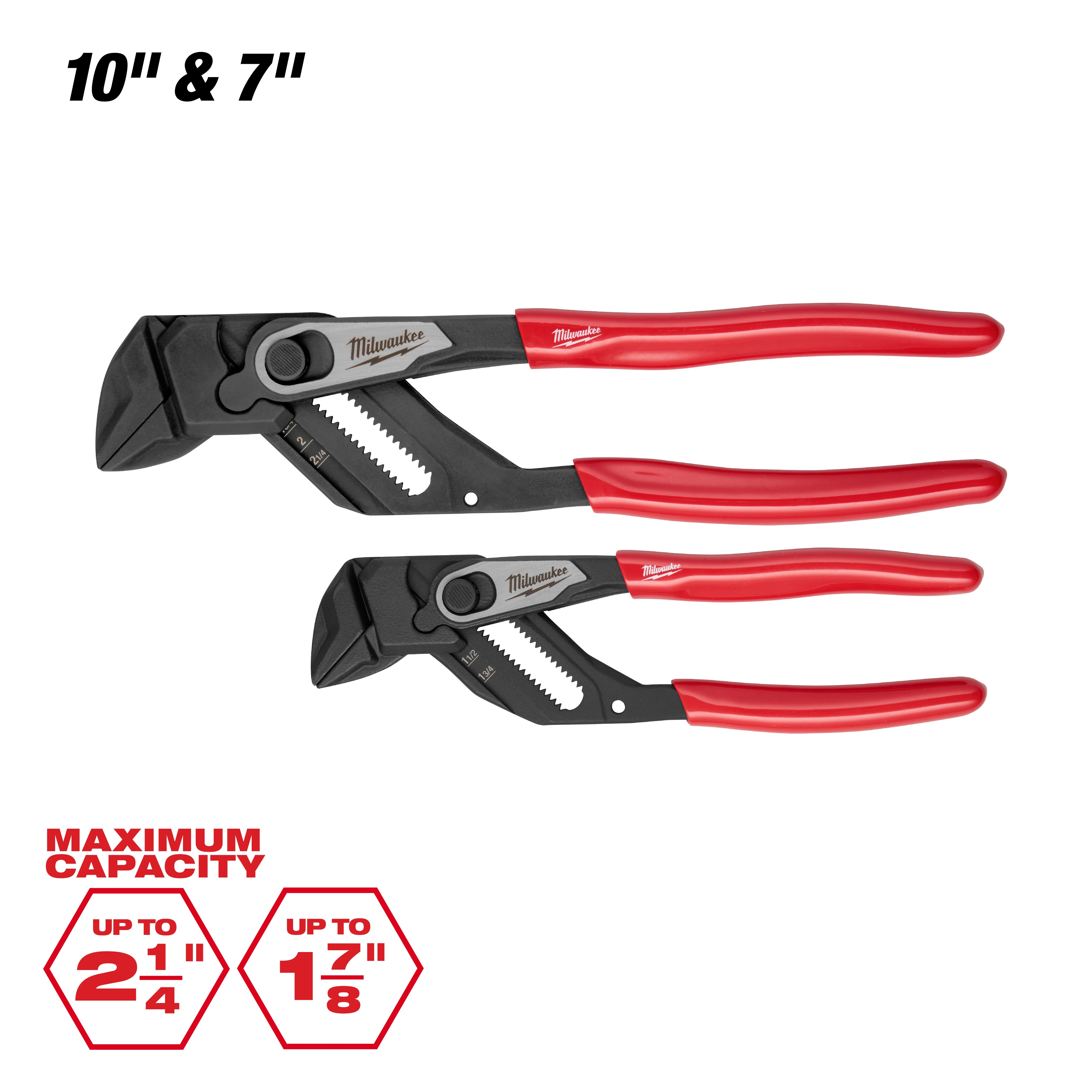 2 PC. Pliers Wrench Set