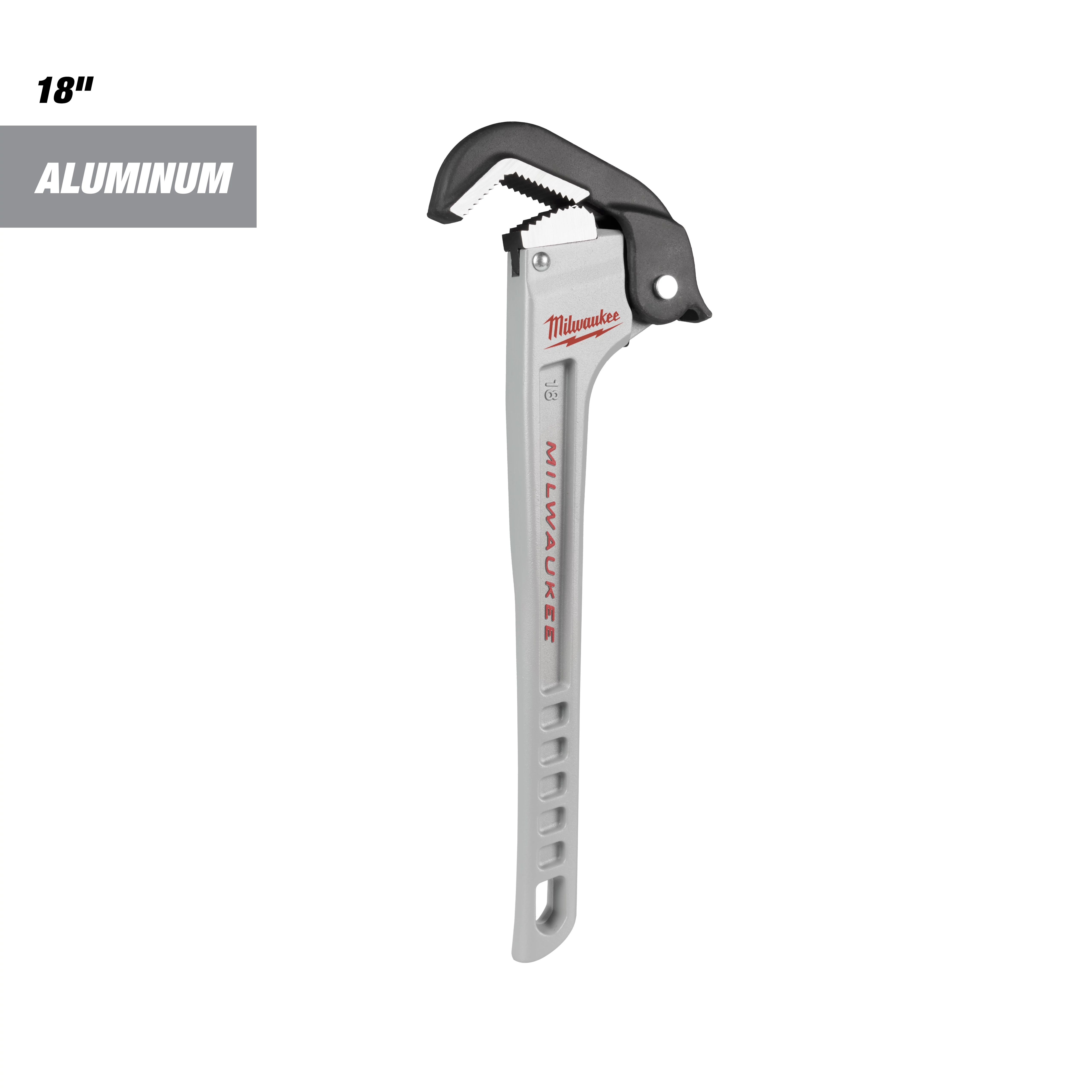 Aluminum Self-Adjusting Pipe Wrenches - 18"