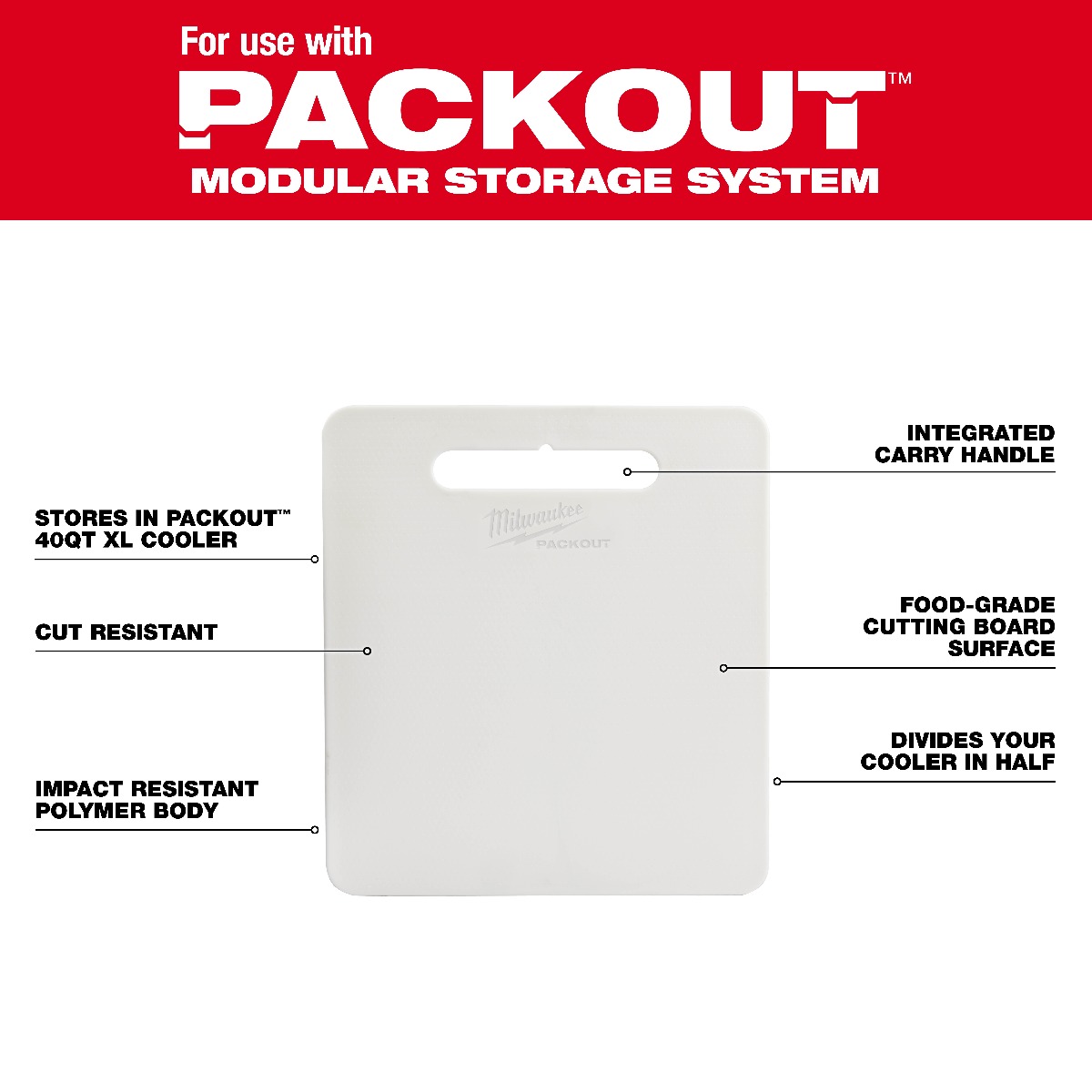 Divider for PACKOUT™ XL Cooler