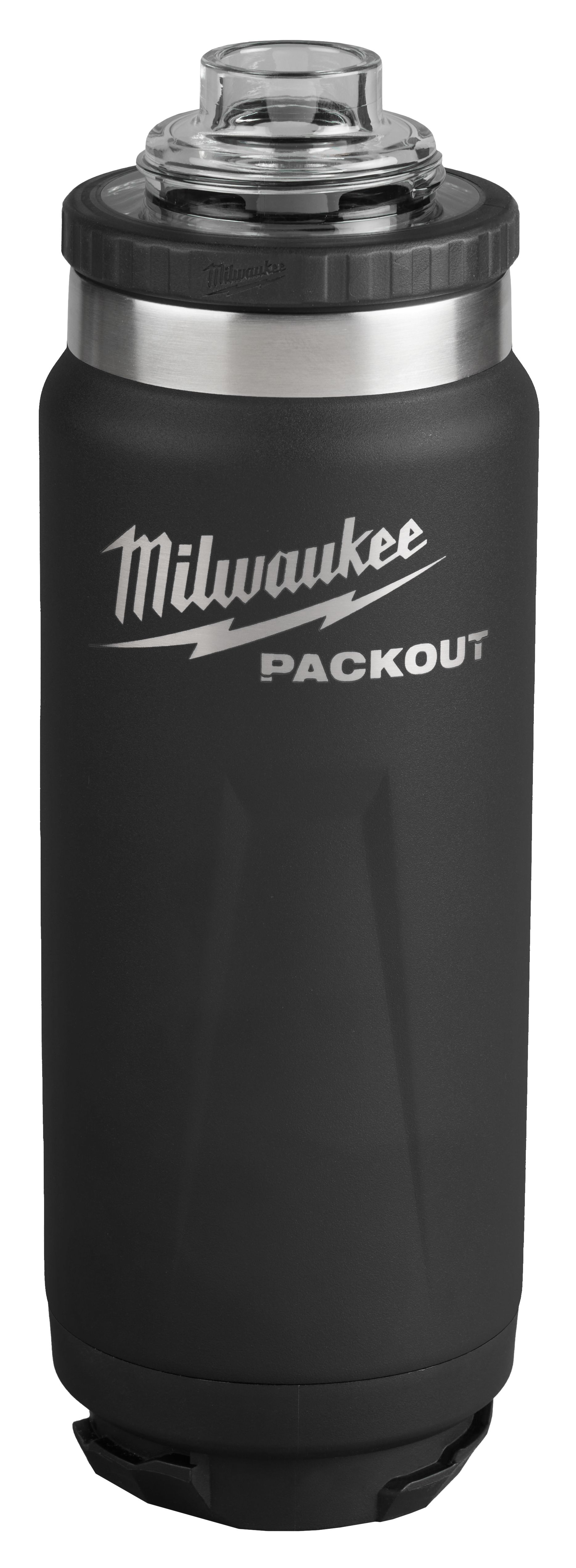 PACKOUT™ 24oz Insulated Bottle with Chug Lid - BLACK