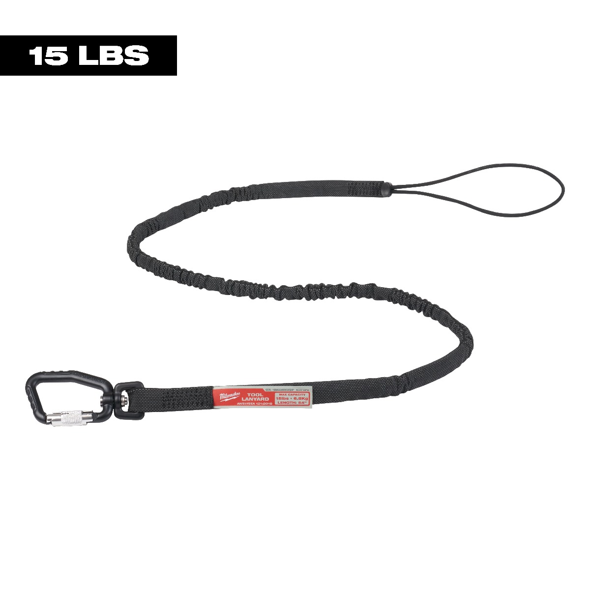 Locking Tool Lanyards - 54" - 6 pack